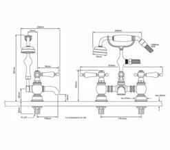 Heritage Granley Traditional Bathroom Suite - 2 - PGRW05 PGRW09 THC10P TGRC00 28 Heritage Granley Traditional Bathroom Suite - 2 - PGRW05 PGRW09 THC10P TGRC00 -UK Bathroom Products Sales 2024 QS V54893 2 mn 1