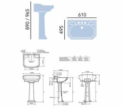 Heritage Granley Traditional Bathroom Suite - 2 - PGRW05 PGRW09 THC10P TGRC00 19 Heritage Granley Traditional Bathroom Suite - 2 - PGRW05 PGRW09 THC10P TGRC00 -UK Bathroom Products Sales 2024 QS V54909 2 mn 1