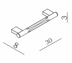 Essential Urban 300mm Straight Chrome Grab Bar 5 Essential Urban 300mm Straight Chrome Grab Bar -UK Bathroom Products Sales 2024 QS V59872 2 mn