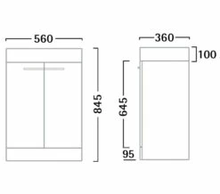 Tavistock Kobe 560mm Walnut Floor-Standing Unit And Basin 6 Tavistock Kobe 560mm Walnut Floor-Standing Unit And Basin -UK Bathroom Products Sales 2024 QS V61186 2 mn