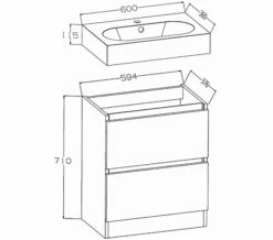 IMEX Echo 600mm Double Drawer Floor Standing Unit And Basin White Gloss 3 IMEX Echo 600mm Double Drawer Floor Standing Unit And Basin White Gloss -UK Bathroom Products Sales 2024 QS V72226 2 mn