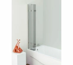 Kudos Inspire 950 X 1500mm Compact 4 Panel In-Fold Bath Screen -UK Bathroom Products Sales 2024 QS V73758 3 mn