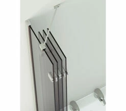 Kudos Inspire 950 X 1500mm Compact 4 Panel In-Fold Bath Screen -UK Bathroom Products Sales 2024 QS V73758 4 mn