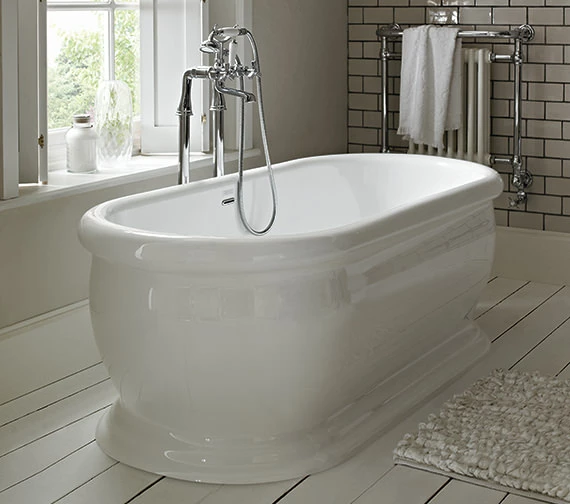 Heritage Derrymore 1745 X 790mm Double Ended Roll Top Bath 4 Heritage Derrymore 1745 X 790mm Double Ended Roll Top Bath - Image 4
