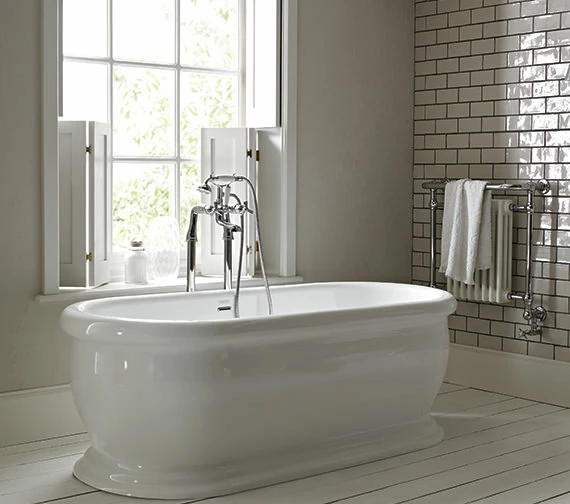 Heritage Derrymore 1745 X 790mm Double Ended Roll Top Bath 1 Heritage Derrymore 1745 X 790mm Double Ended Roll Top Bath