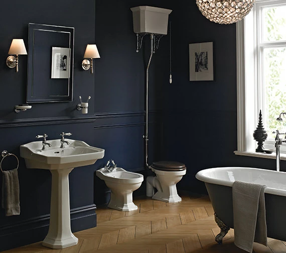 Heritage Granley Traditional Bathroom Suite - 2 - PGRW05 PGRW09 THC10P TGRC00 1 Heritage Granley Traditional Bathroom Suite - 2 - PGRW05 PGRW09 THC10P TGRC00