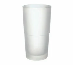 Smedbo Xtra Spare Frosted Glass Container For Toilet Brush