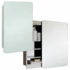 RAK Slide Stainless Steel 500 X 700mm Slider Door Mirror Cabinet