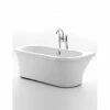 Royce Morgan Kirkstall Back To Wall Freestanding White Bath 1680 X 780mm