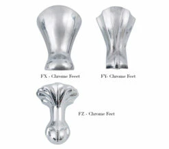 Royce Morgan Lambeth Single Ended White Bath 1665 X 715mm With Feet -UK Bathroom Products Sales 2024 QS V77571 3 mn