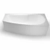 Britton Cleargreen Ecocurve Right Hand White 1700mm X 750mm Shower Bath